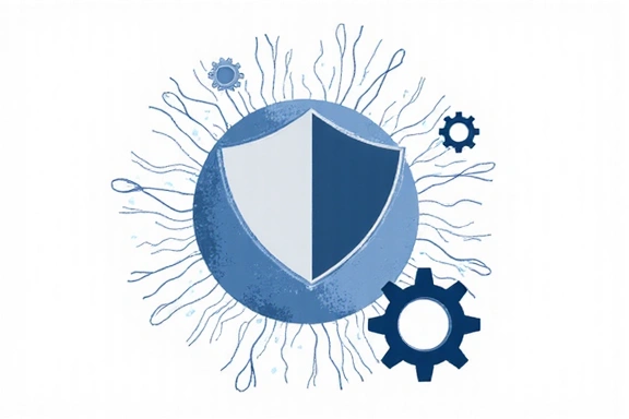 Abstract representation of intellectual property rights, featuring gears and legal documents.